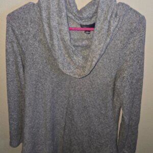 Amy Wear Women Gray Pullover Sweater XL